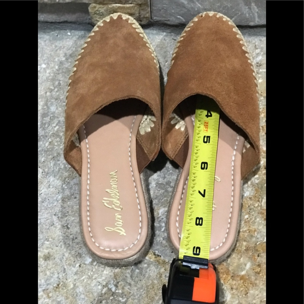NEW, Sam Edelman, Carmel, suede platform mules - Picture 5 of 5